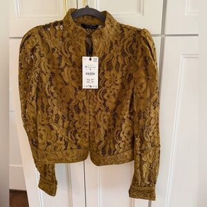 NWT Zara Lace Jacket